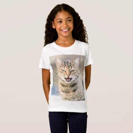 T-Shirt Beau chat (Devant entier)