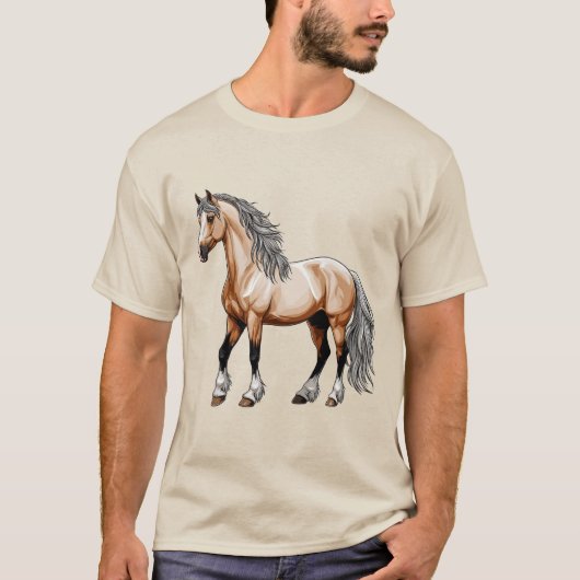 T-shirt Beau Cheval (Devant)
