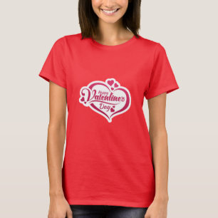 T-shirt Beau coeur de Saint Valentin - Portez votre style 