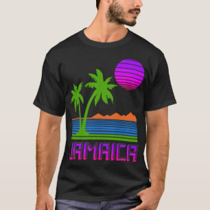 T-shirt Beau coucher de soleil en Jamaïque