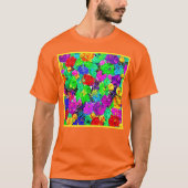 T-shirt Beau Design Fleur. Commandez dès maintenant (Devant)