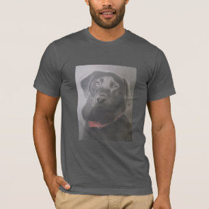 T-shirt Beau dessin de fusain de labrador retriever