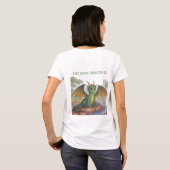 T-shirt Beau dragon vert (Dos entier)