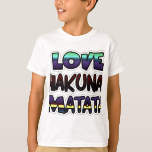 T-shirt Beau Hakuna Matata Art Print