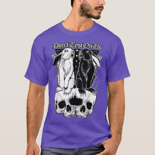 T-shirt Beau lapin lapin lapin Lune nuit ciel design