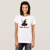 T-shirt Beau mignon cool drôle chat 2. (Devant entier)