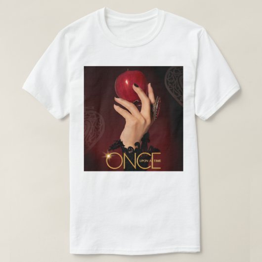 T-shirt Beau modèle Ouat Red Apple Evil Queen Poster (Design devant)