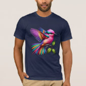 T-shirt beau oiseau (Devant)