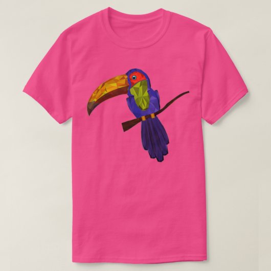 T-shirt Beau Origami Toucan (Design devant)