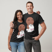 T-shirt Beau Ours Brown Lapin Lapin Lapin Lapin Le Baiser  (Unisexe)
