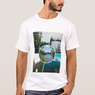T-shirt Beau paysage de plages