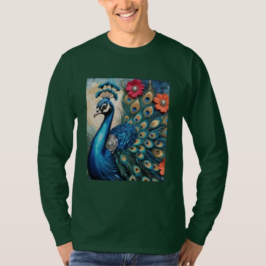 T-shirt Beau Peacock Floral (Devant)