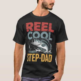 T-shirt Beau-Père Pêche Super Drôle Fête des Pères