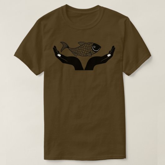 T-shirt beau poisson (Design devant)