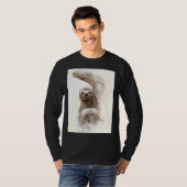 T-shirt Beau Portrait de fentes (Devant entier)