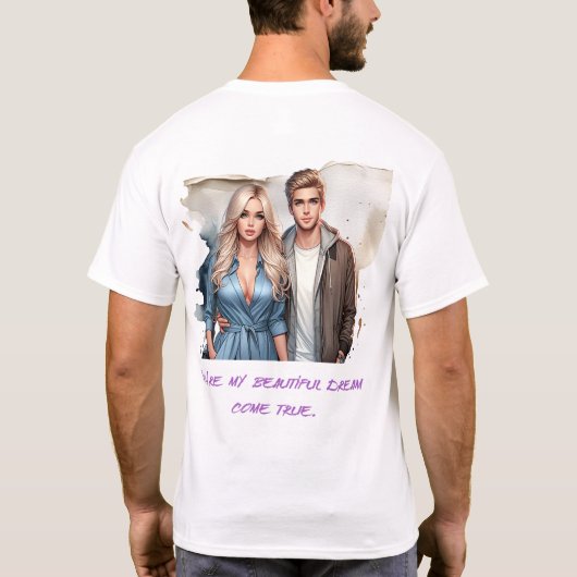 T-shirt Beau rêve (Dos)