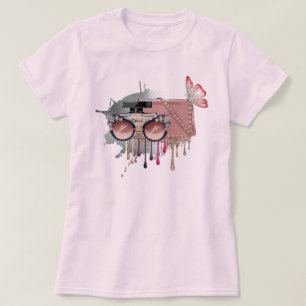 T-shirt Beau rose