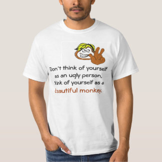 T-shirt Beau singe