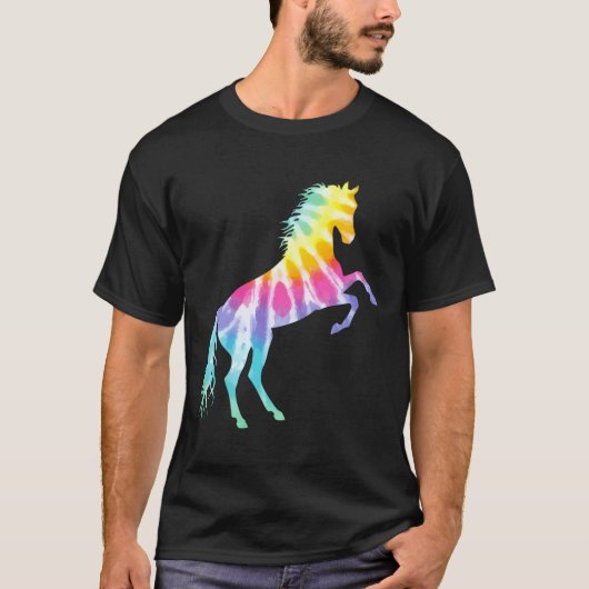 T-shirt Beau Tie Dye Horse (Devant)