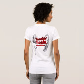 T-shirt Beau Trichster par HelpMe2Stop.org (Dos entier)
