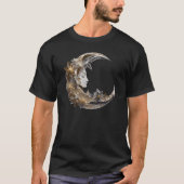 T-shirt Beau visage dans la lune (Devant)