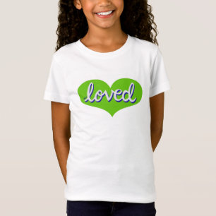 T-Shirt Beaucoup aimé - Filles ajustées