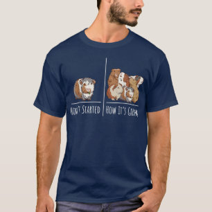 T-shirt Beaucoup de Cochons de Guinée - Cochon de Guinée h