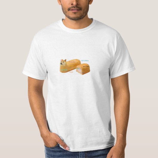 T-shirt Beaucoup de gâteau DogeShirt (Devant)