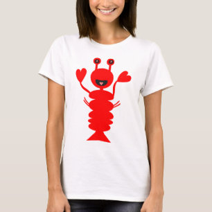 T-shirt Beaucoup de joie Homard joyeux