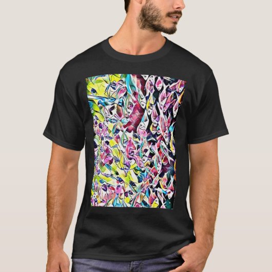 T-shirt Beaucoup de poissons (Devant)