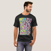 T-shirt Beaucoup de poissons (Devant entier)