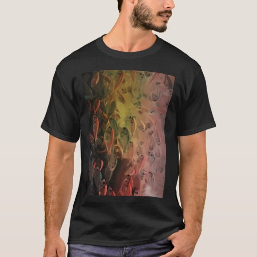 T-shirt Beaucoup de poissons (Devant)