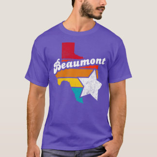 T-shirt Beaumont Texas Vintage Souvenir déshabillé 2