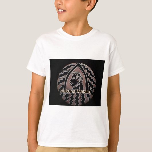 T-shirt Beauté africaine : Bongo Massai Portrait Art Triba (Devant)