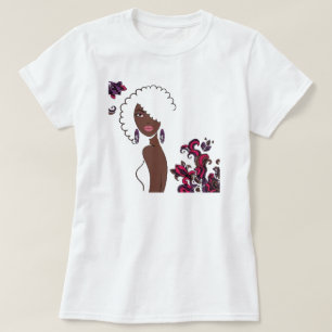 T-shirt beauté Afrocentrique