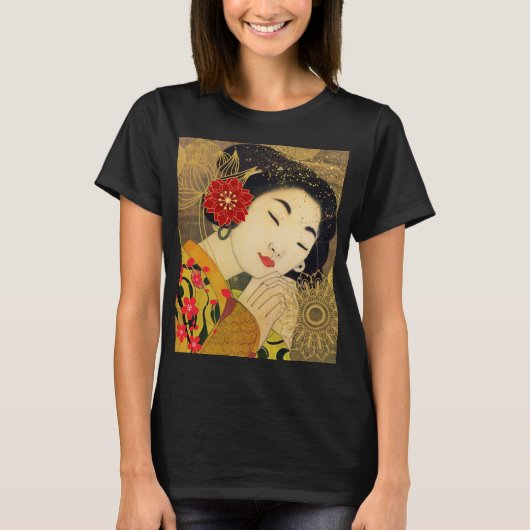 T-shirt Beauté asiatique (Devant)
