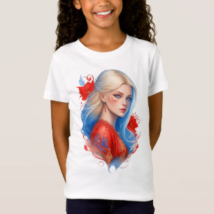 T-Shirt Beauté aux couleurs occidentales