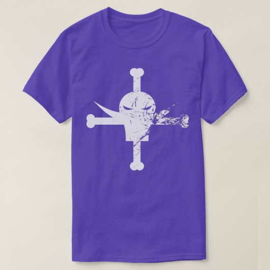 T-shirt Beauté blanche détruite Blanc (Design devant)