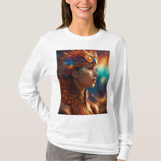 T-shirt "Beauté capricieuse : Élégance inspirée par l'art"