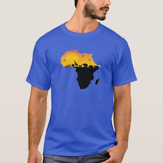 T-SHIRT BEAUTÉ DE L'AFRIQUE (Devant)