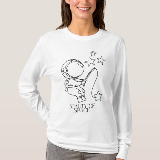 T-shirt "Beauté de l'espace" Femmes (Devant)