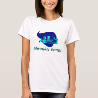 T-shirt Beauté de Milwaukee dans le bleu