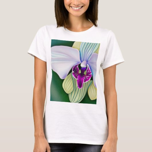 T-shirt Beauté des orchidées (Devant)