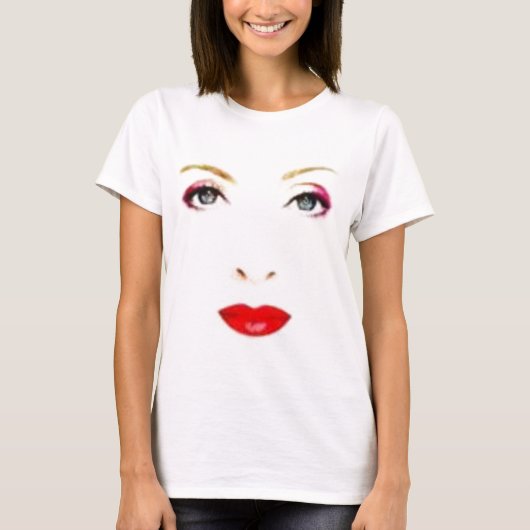 T-shirt Beauté écarse des femmes (Devant)