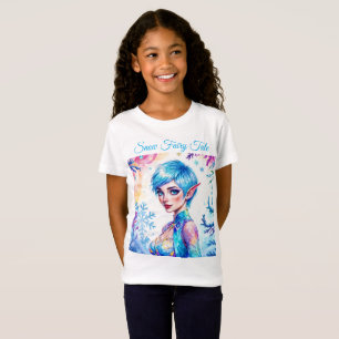 T-Shirt Beauté elfe d'hiver enchantée gelée reine art