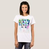 T-shirt Beauté en fleurs (Devant entier)