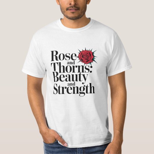 T-shirt Beauté et force (Devant)