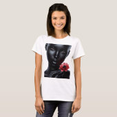 T-shirt Beauté éthérée dans l'obscurité (Devant entier)