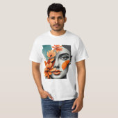 T-shirt Beauté florale (Devant entier)