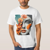 T-shirt Beauté florale (Devant)